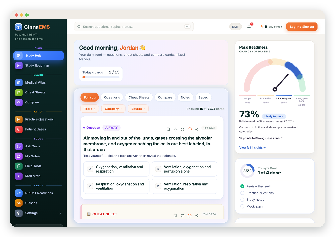 CinnaEMS study hub
